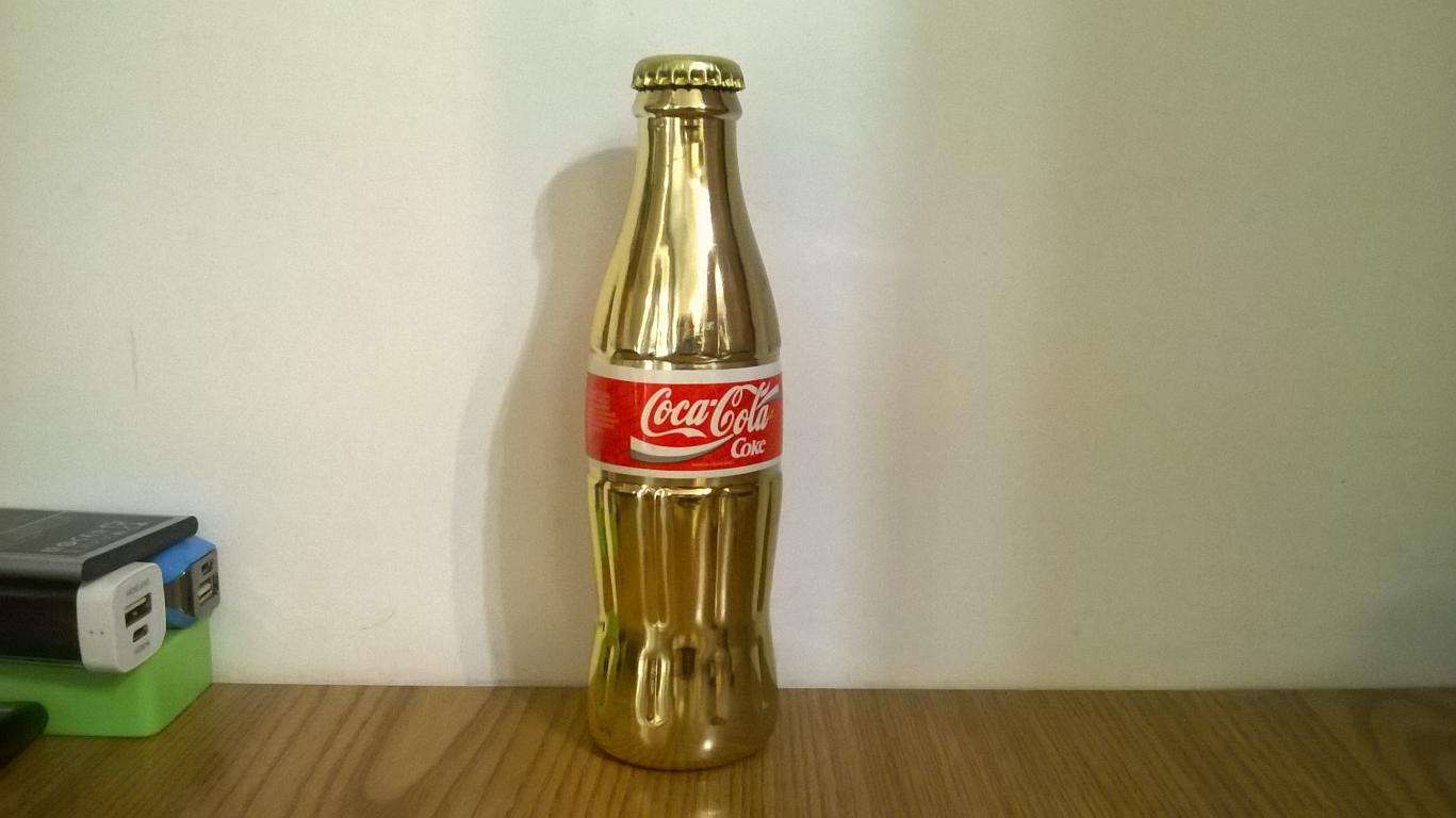Coca Cola Bott. Dorata doppia 